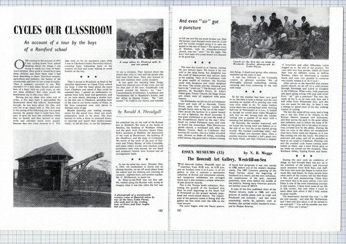 (5662) Cheshunt Chase Cross School Romford Ronald Threadgall Cycle Payne  1964