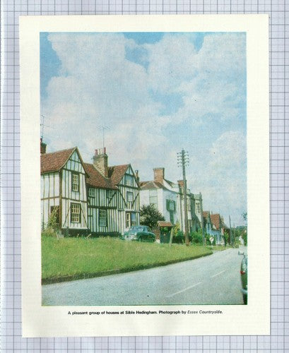 (5192) Sible Hedingham Houses   - 1970 Clip