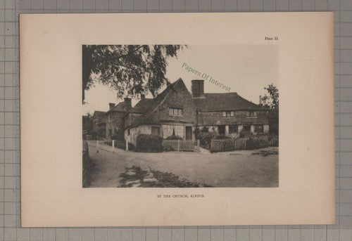 Alfold Surrey  - c.1908 Print