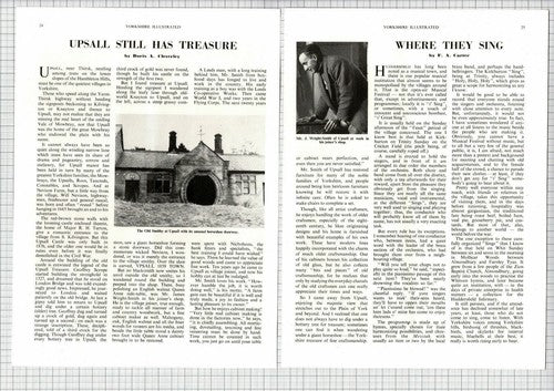 (6055) Upsall Thirsk Yorkshire Old Smithy James Wright Smith   - 1952 Article