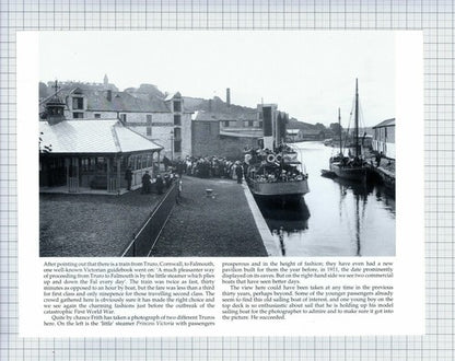 (5782) Truro Steamer Boat Princess Victoria / Bowness WIndermere Yachts  -Clip