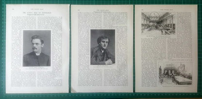 Edinburgh University Rev George Jackson Hugh Black - 1896 Article