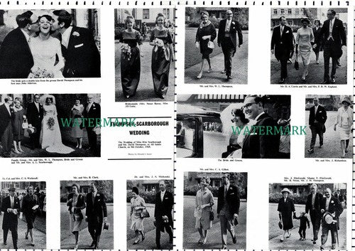 (7972) Rita Scarborough Mr David Thompson Michynski Hull - 1965 2-Part Cutting