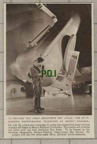 (C458) Schmidt Photographic Telescope At Mount Paloma California  - 1949 Clip