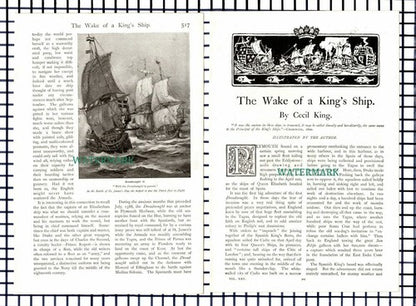 Dreadnought Ship  - c.1909 Article
