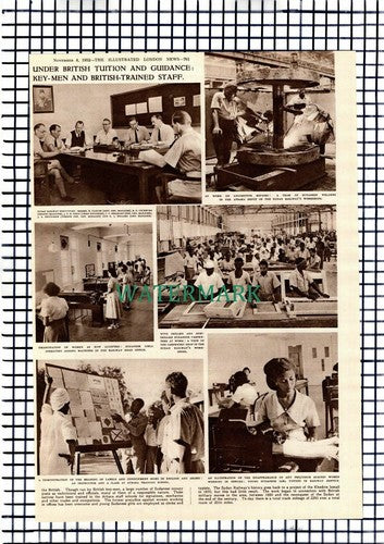 The Sudan Railway Clough Cockburn Stein Pettigrew Serjeant - 1952 Article