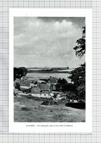 Southease  Sussex  -  c.1950s Clipping / Print