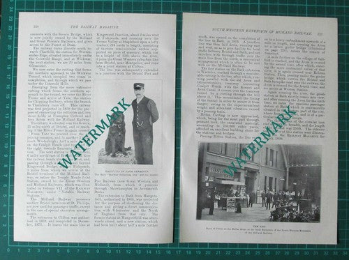 (5092) The Bristol & Gloucester Railway Midland Bath Terminus  -  1904 Article
