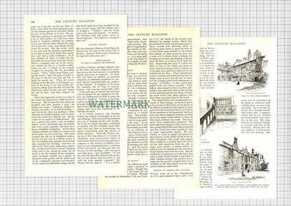 John Wesley Epworth Lincolnshire Methodism - 1903 2-Part Article