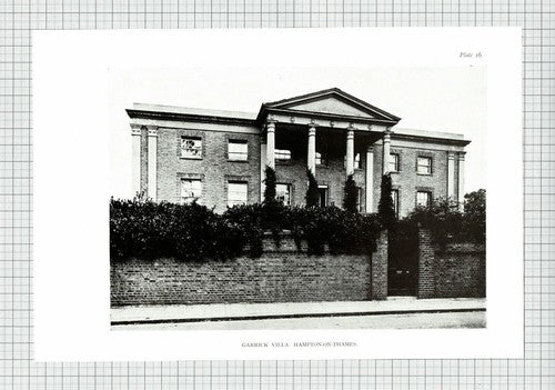 (6528) Hollydale Keston / Garrick Villa Hampton Thames D/Sided Book Print 1980s