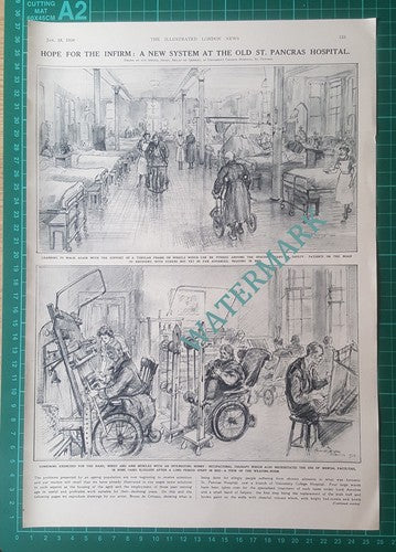 University College St Pancras Hospital - 1950 Picture Article