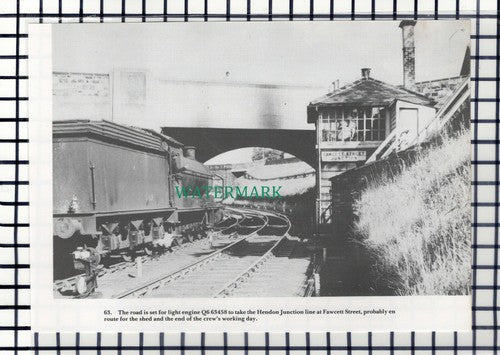 C7346) Fawcett Street Railway Junction  - Cutting