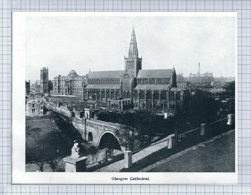 (5655) Glasgow Cathedral   - c.1900 Paper Cutting