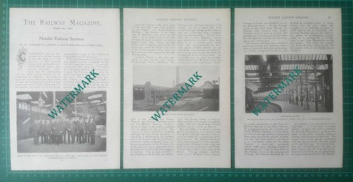 Carnforth Railway Station Mr Farnworth London North Western - 1904 Article