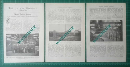 Carnforth Railway Station Mr Farnworth London North Western - 1904 Article