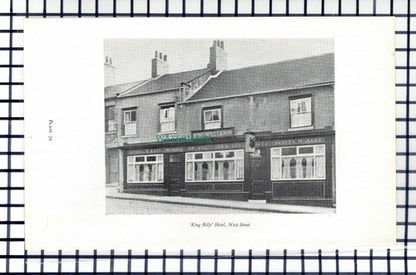 C6536) St Paul's Church Newport Road Middlesbrough King Billy Hotel   Book Print