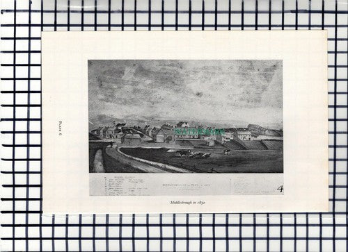 C6560) Joseph Pease Middlesbrough -  1960s Book Print