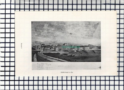 C6560) Joseph Pease Middlesbrough -  1960s Book Print