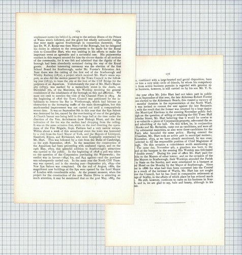 (6385) John Hart  Scarborough Town Council - 1901 Article