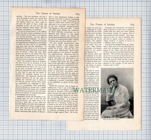 (6791) Susan Countess of Malmesbury - c.1900 Article