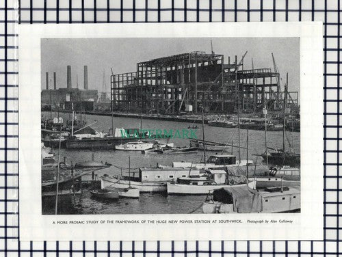(8194) Southwick Power Station  - 1950 Cutting