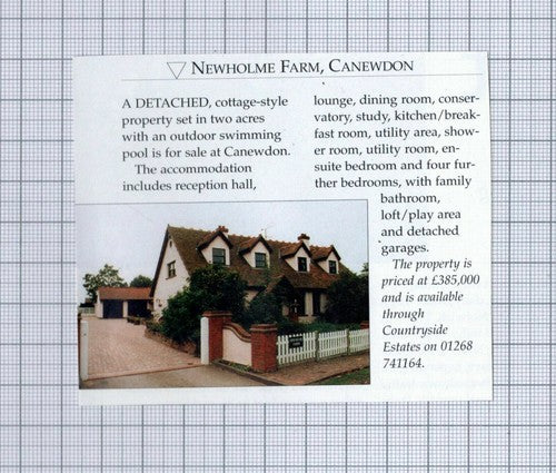 (5453) Newholme Farm Canewdon Essex - 1996 Clip