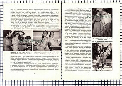 Frank Lovejoy Actor - c.1955 Article