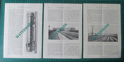 The Great Western Railway Suburban Service Park Royal -  1904 Article / Print
