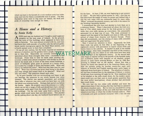 (7411) Cloonagh Grand Buildings  Ireland Sonia Kelly - 1957 3.75 Side Article
