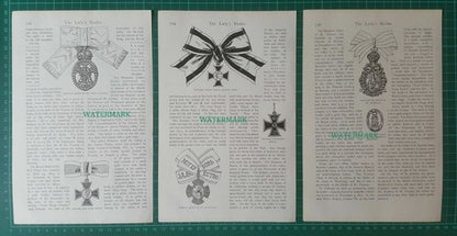 Royal & Imperial Orders For Ladies - c.1900 Article