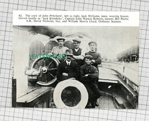 C1841) The Crew of JOHN PRITCHARD Jack Williams Bill Payne    -  c.1975 Clip