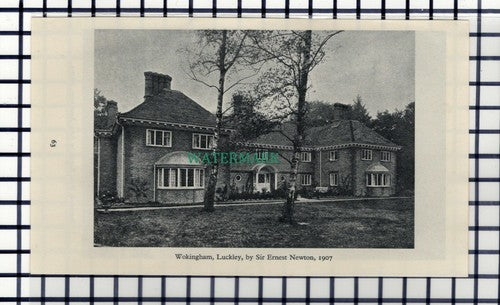 C7403) Wokingham Luckley / Bracknell Point Royal  - c.1960s Cutting