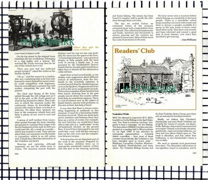 (7676) Colne Valley Museum Golcar  - 1989 Article
