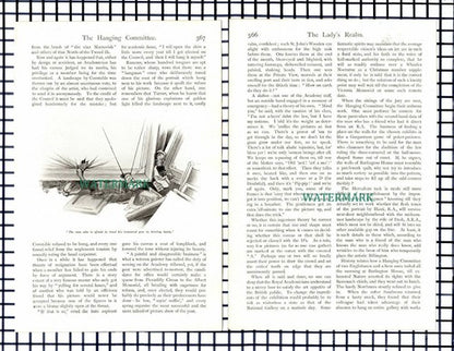 Burlington House Royal Academy Of Arts   - c.1909 Article