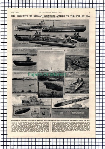 German Wartime Inventions Germany War World War Two WW2 -    1945 Article