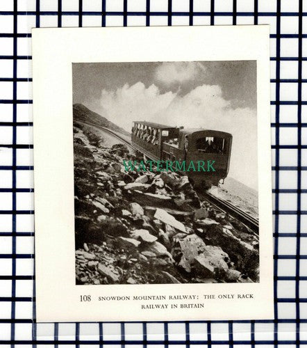 C6701) Lynton Barnstaple Railway / Snowdon Mountain Railway  -  1947 Cutting