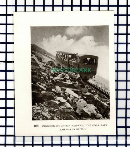 C6701) Lynton Barnstaple Railway / Snowdon Mountain Railway  -  1947 Cutting