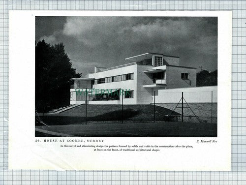 (8698) Coombe Surrey / Speke Road Gardens Liverpool  -  c.1945 Book Print
