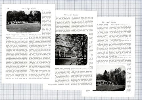 (6342) Homburg Germany Annesley Kenealy  c.1905 Article
