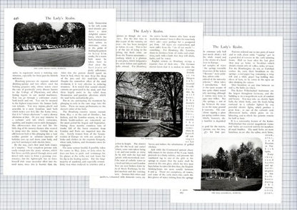 (6342) Homburg Germany Annesley Kenealy  c.1905 Article