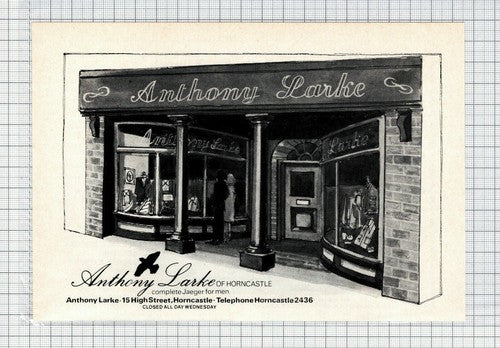 Anthony Larke of Horncastle Essex Advert - 1978  Clipping / Print