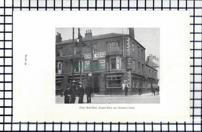 C6539) Oxford Palace Of Varieties / King's Head Hotel Middlesbrough   Book Print