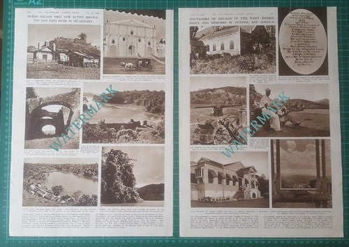 Horatio Nelson San Juan River Nicaragua Jamaica - 1948 Article
