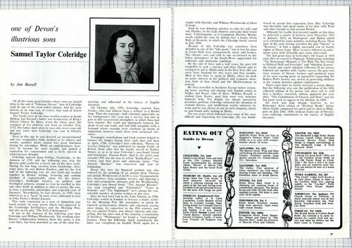 (6305) Samuel Taylor Coleridge   - 1968 Article