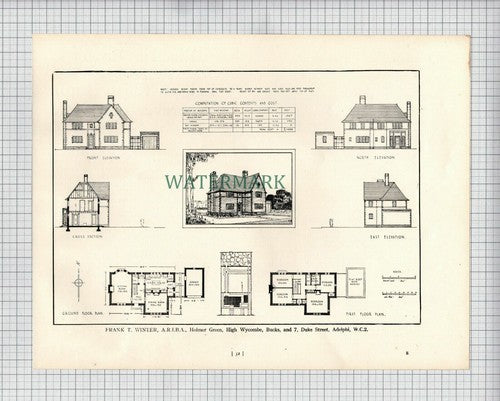 Delco-Light Delco Advert Frank Winter High Wycombe Architect - 1927 Cutting
