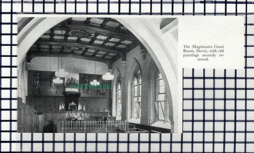 C7041) Magistrate's Court Room Dover Kent - 1957 Cutting