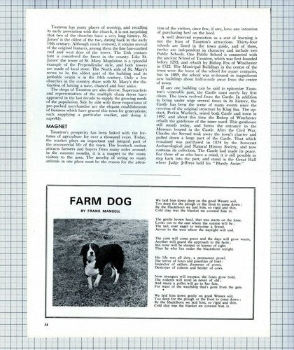 (6228) Taunton Somerset R Fensome - c.1968 Article