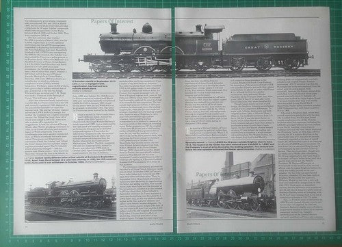 GWR No 102 LA FRANCE Railway Locomotive 2039 Brighton Works - 1996 Article