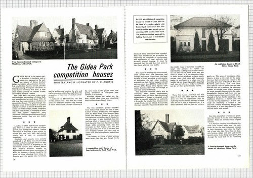 Gidea Park Meadway Heath Drive Romford Essex - 1969 Article