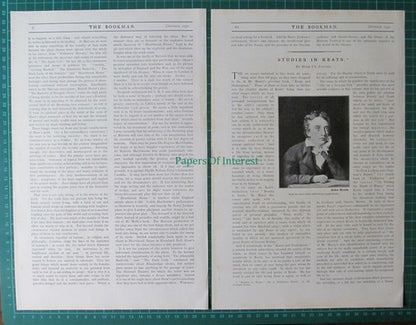 X1201) George Bernard Shaw - 1930 Article
